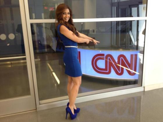 Anahita at CNN/HLN on the Nancy Grace Show! Nancy is fiesty for sure!